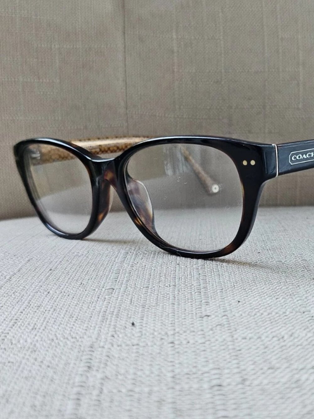Coach Women Eyeglasses Frame SUSIE HC6029F Eyewear Dark Tortoise Glasses Frame